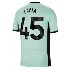 Chelsea Romeo Lavia #45 Koszulka Trzecich 2023-24 Krótki Rękaw